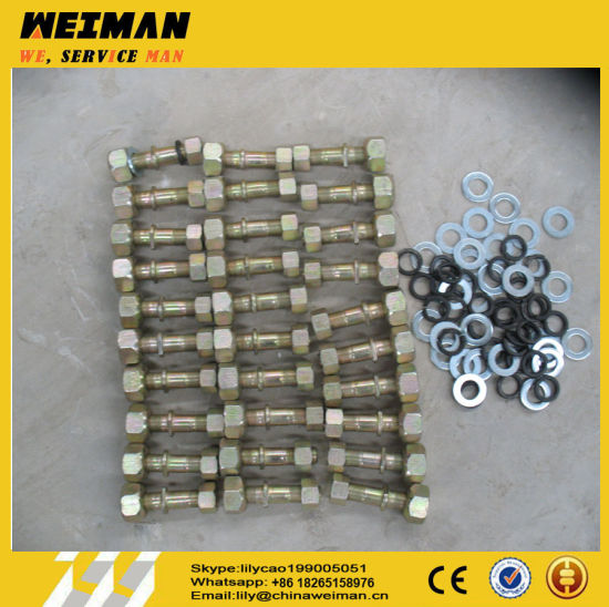 3t and 5t Sdlg Wheel Loader Spare Parts Wheel Nut Wheel Bolt and Wheel Washer for Sale