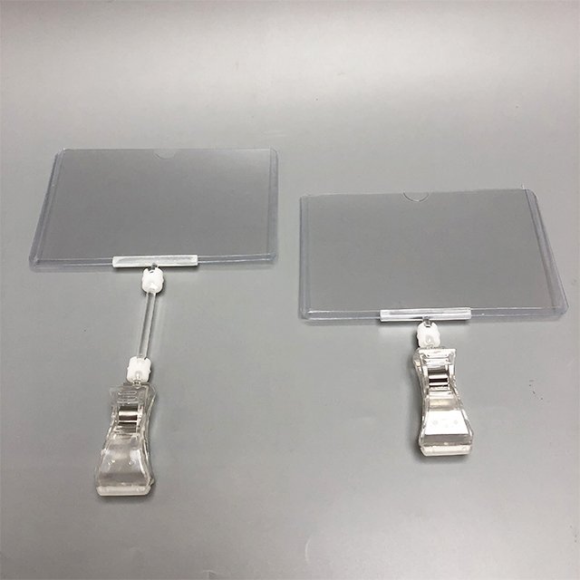 Tube Clip Sleeved Sign Holder POP Clip Card PS08 Buy tube clip