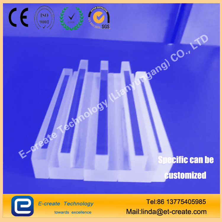 COG / TAB / FOG quartz glass strip of high precision and good