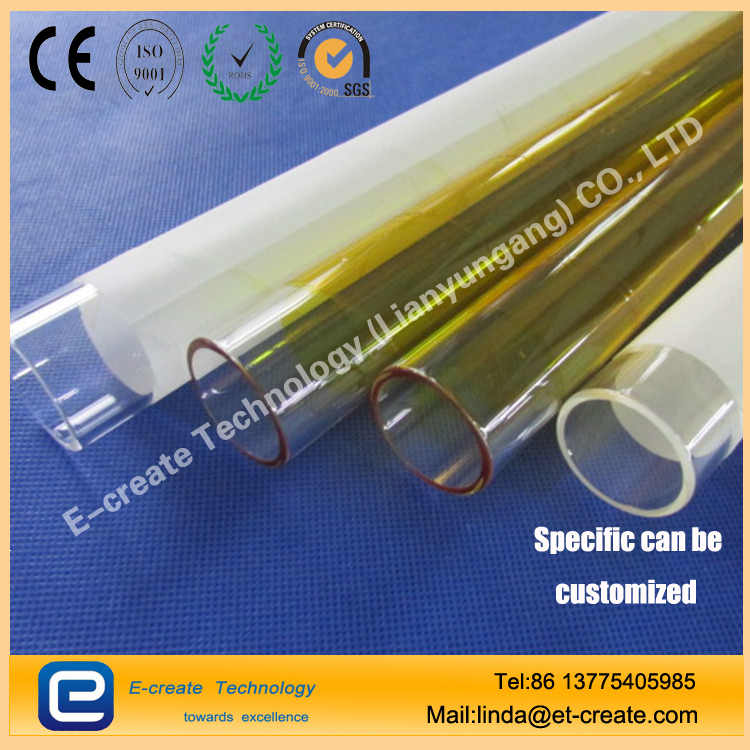 30*26*1300mm Pecvd Quartz Glass Tube /Fused Silica Tube for Pecvd Tube Equipment 