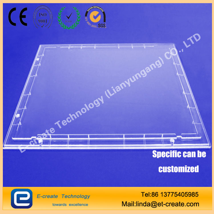 Window Optics Sheet Coating Scrub Sheet High Temperature and High Pressure Quartz Glass Customized Laser Micropore Marking Punch