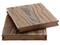 Decking compos&eacute; en plastique en bois de Decking de WPC pour l'&eacute;tage ext&eacute;rieur de piscine