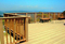 Suelo al aire libre impermeable respetuoso del medio ambiente de gama alta del Decking de WPC