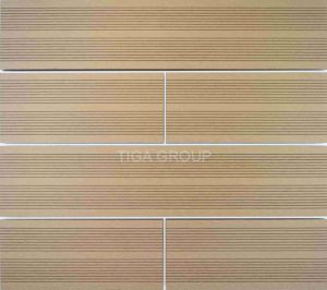 Decking de madera impermeable del pl&aacute;stico Flooring/WPC Vinyle del PE de la alta calidad