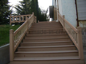 Easy Cleaning Anti-Crack Solid WPC Outdoor Decking Floor
