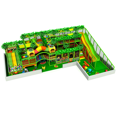 Jungle Theme 3 Storeys Коммерческая крытая игровая площадка для детей