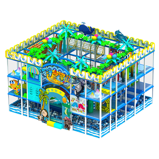Океан тематический парк развлечений Маленькие дети Soft Play структуры с мяч ямы