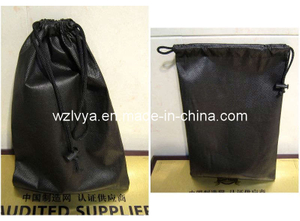 Non Woven Drawstring Bag Black Color (LYD16)