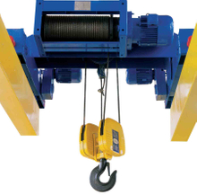 Double girder Hoist (8/2 Rope reeving)