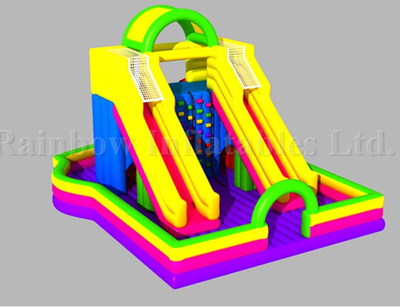 RB8047(13x10x8m) Inflatable Climbing Game For Outdoor&Indoor Playground, Inflatable Climbing Sport Game, Inflatable Climbing Slide