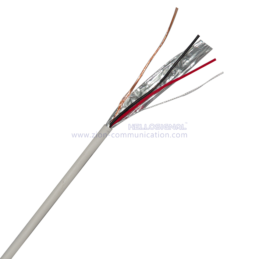 Alarm Cable Shielded 0.22mm2(sectional area) Buy security cable stranded, alarm cable 7/0.2, 4