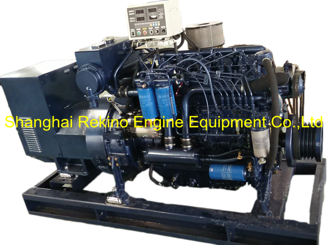 90KW 113KVA 50HZ Weichai Deutz marine diesel generator genset set (CCFJ90JW / WP6CD132E200)