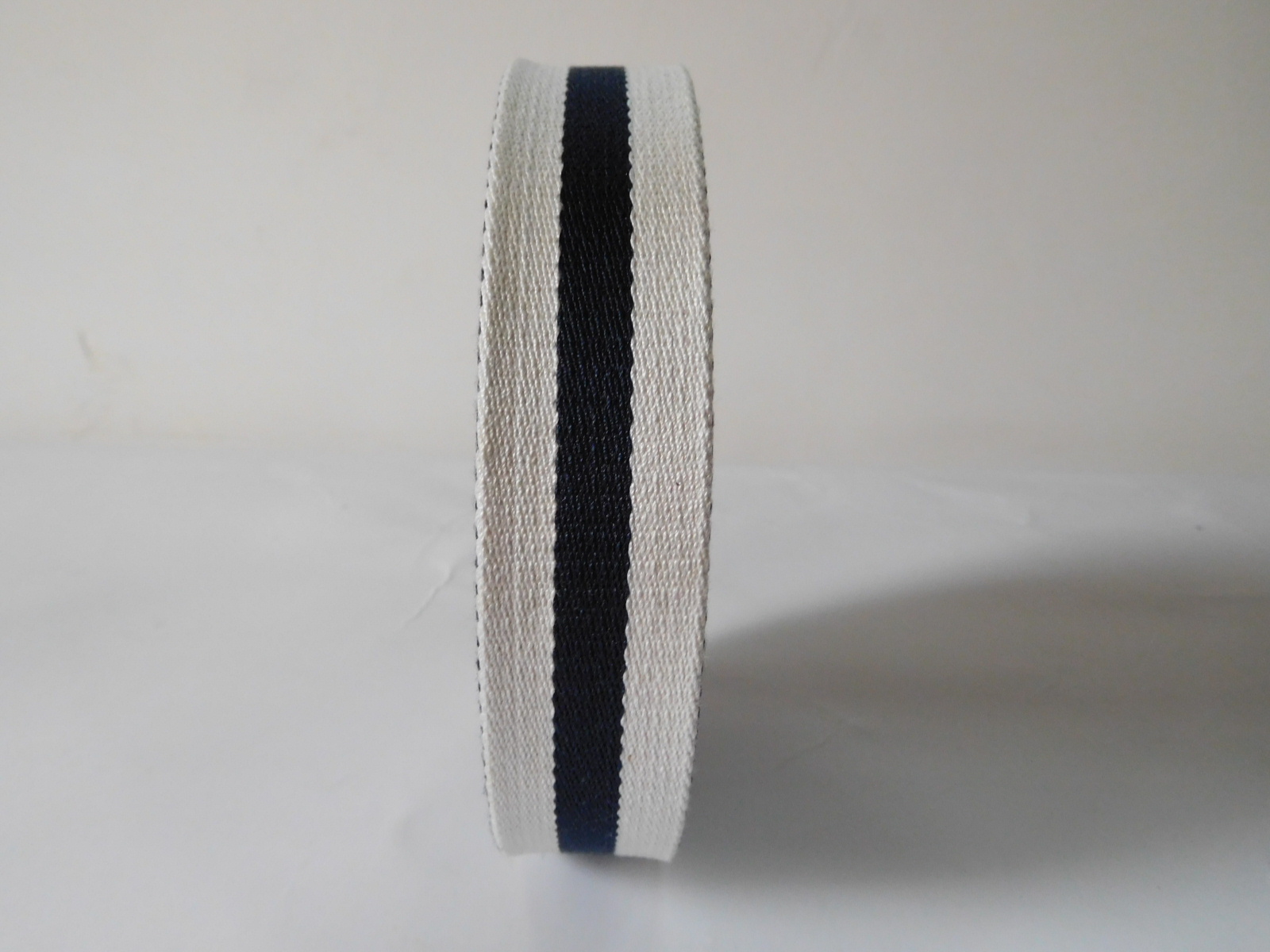 white&black polyester cotton webbing for belts(2)