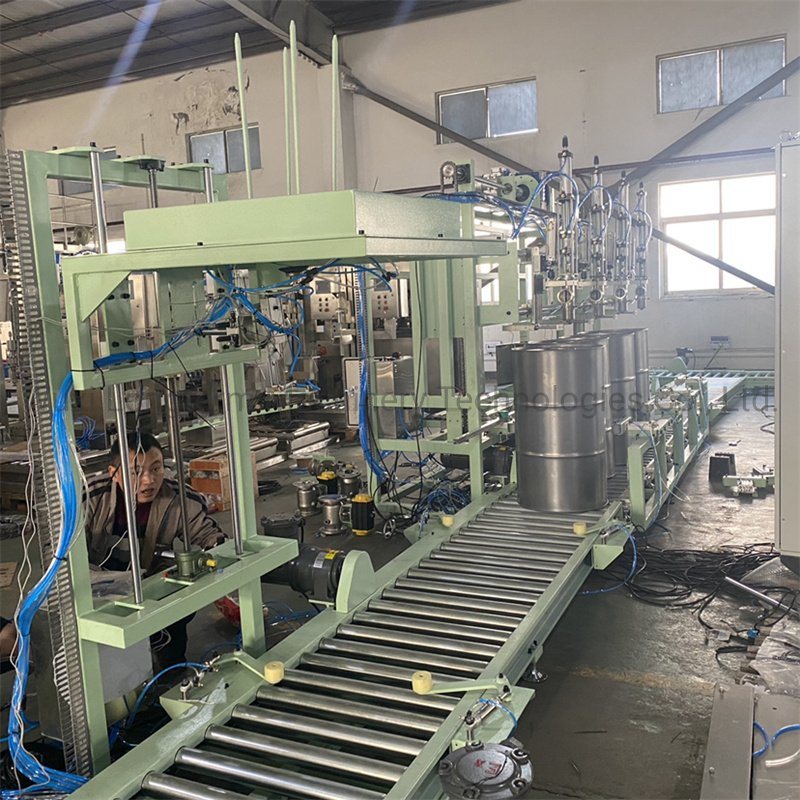 Automatic Steel Drum Liquid Filling Line
