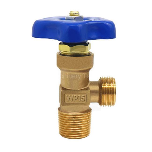 Hot Selling Low Pressure High Safety Brass Handwheel LPG Oxygen Cylinder Valve