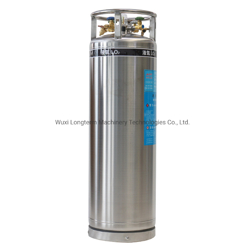 195L 1.4MPa Small Lo2/Ln2/Lar/ LNG Cryogenic Storage Tank Liquid Vgl Cylinder