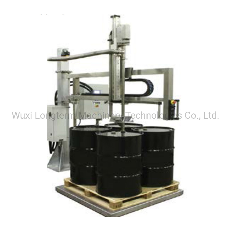 Lubricant/Liquid/Water/Beer/Juice/Oil Filling Machine, 210L/220L Steel Drum Filling Line