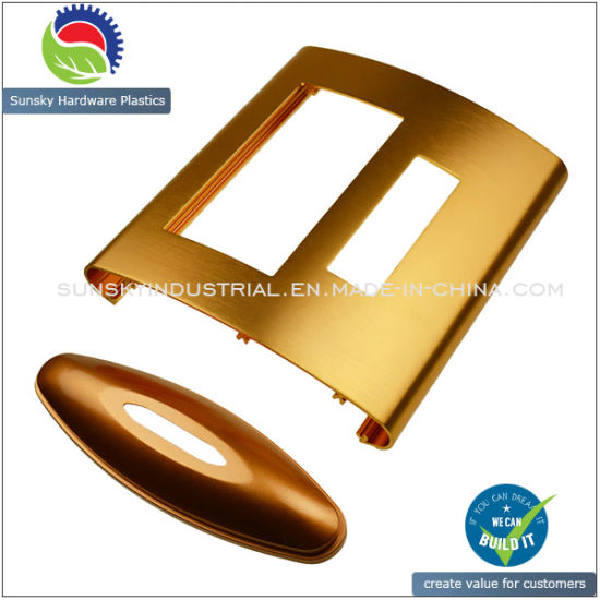 Aluminium Part for Hair Blower Control Panel with Anodized