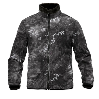 High Quality Army Reversible Fleece Jacket