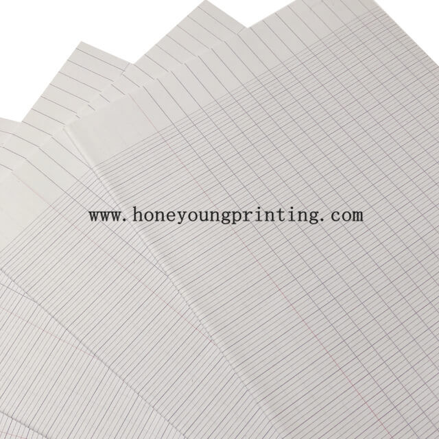 A4 ruled paper seyes grand carreaux and 5*5 square petits carreaux 50 sheets doubles 200pages copies doubles 