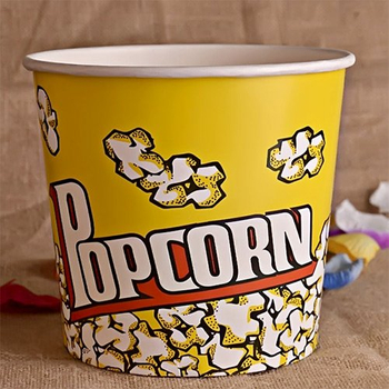 85 OZ Disposable Popcorn Bucket