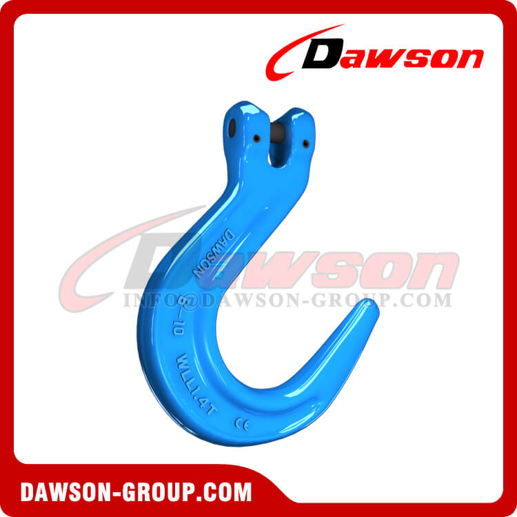G100 / Grade 100 سبائك الصلب مزورة هوك المسبك Clevis ، كبير افتتاح هوك