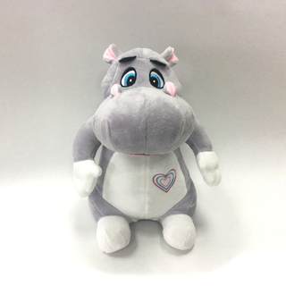 Factory Hippo Plush Toys Stuffed Hippopotamus Toys For Baby