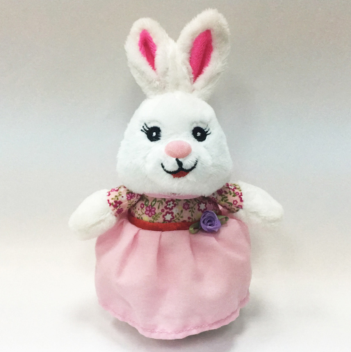Cuddy Princes Rabbit Bunny Plush Toys with Pink Skirt 