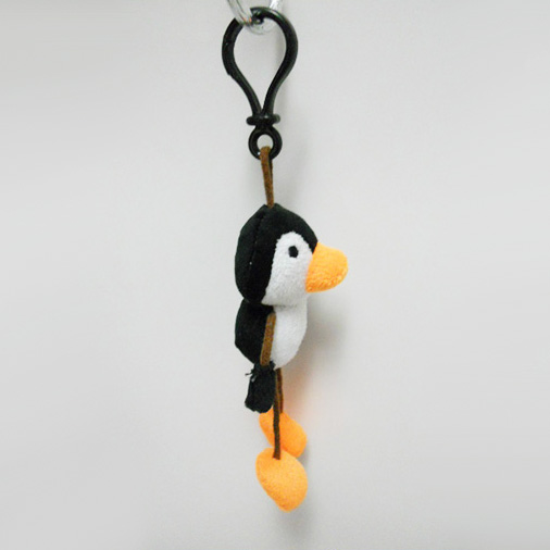 Custom Soft Plush Penguin Toy Keychain