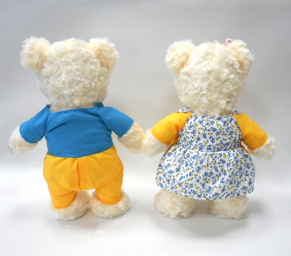 Valentine Day Romantic Teddy Bear Couple Plush Teddy Bears