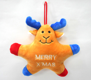 Tree Decorations Small Deer Christmas Plush Toys