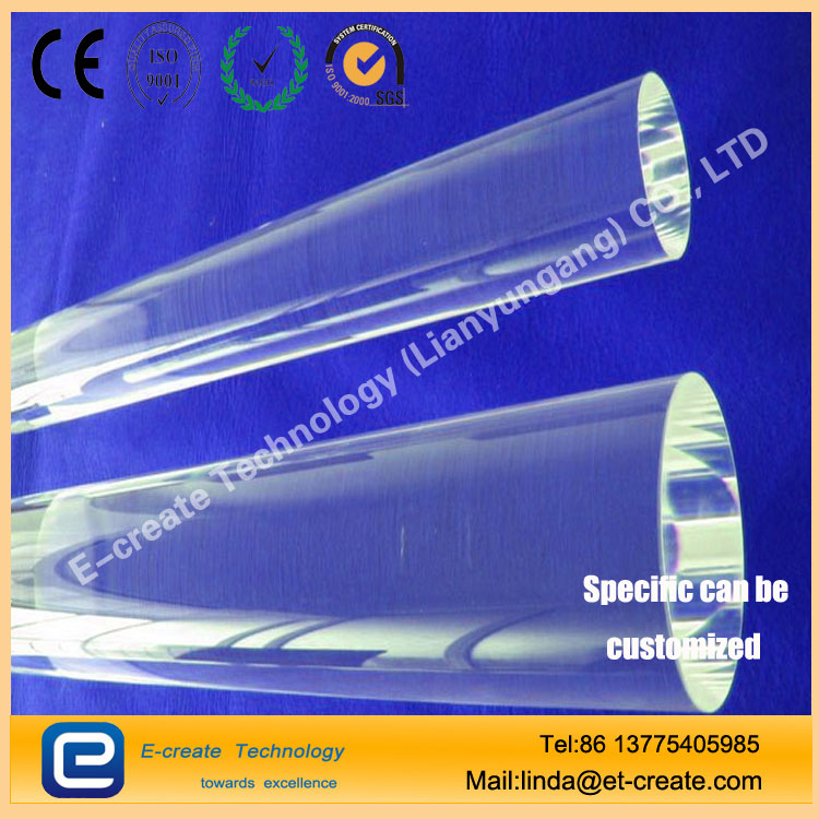 High-purity high-temperature quartz rod for the semiconductor industry