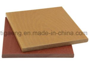 Recyclable Facile-Monter le Decking en plastique en bois du compos&eacute; WPC DIY