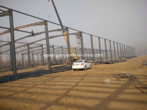 Entrep&ocirc;t pr&eacute;fabriqu&eacute; de b&acirc;ti en acier/structure m&eacute;tallique pour la Zambie en Afrique