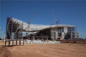 Entrep&ocirc;t/hangar personnalis&eacute;s de structure de b&acirc;ti en acier de mod&egrave;le