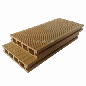 Tabl&oacute;n al aire libre del uso WPC Decrotive/placa de suelo de madera de Vinyle para Austrilia