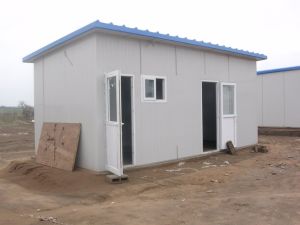 2016 casas m&oacute;viles de acero ligeras vendedoras calientes/campo de la casa prefabricada del edificio