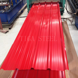 Red Metal Roofing Sheets Blue Color Coated Gi/Gl Sheets for Roof