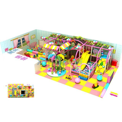 Candy Theme Mini Indoor Playground & Party Palace для детей