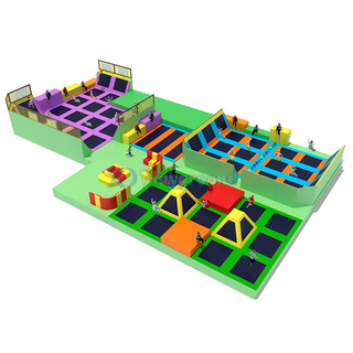 Крытый детский батут-парк для взрослых и детей