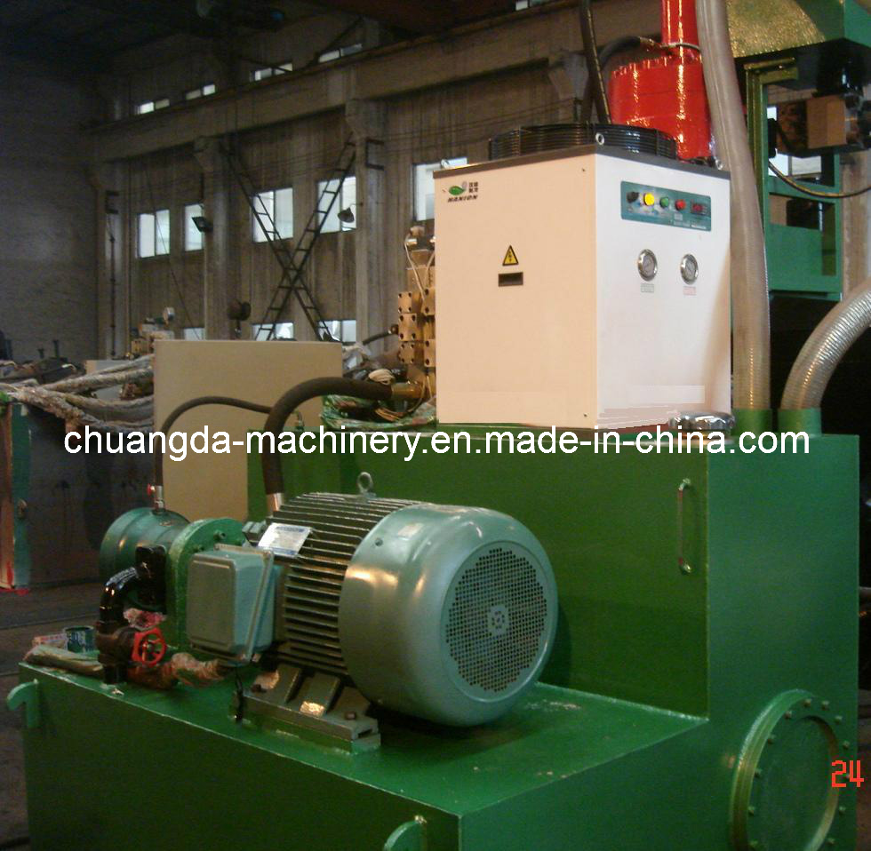 Hydraulic Briquetting Press with Air Conditional Type Cooler