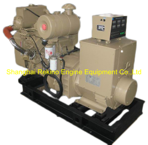 Cummins 30KW 38KVA 50HZ marine generator genset set (CCFJ30JW /4BTA3.9-GM47)