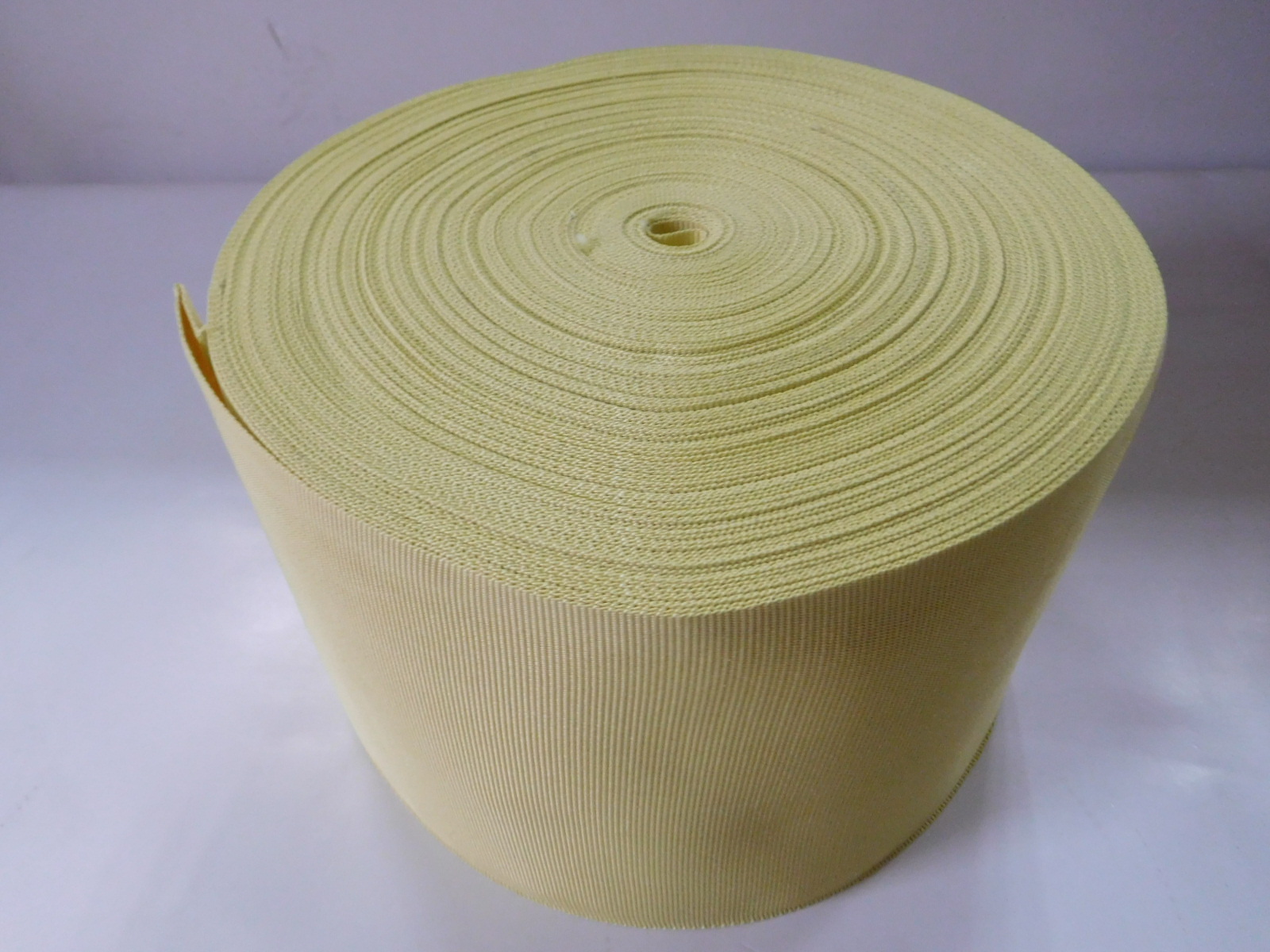 155mm high temperature resistance Kevlar webbing for industry machine and conveyer belt