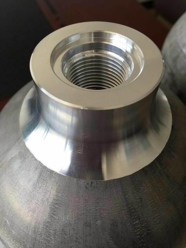 Gas Cylinder CNC Screw Thread Forming Machine