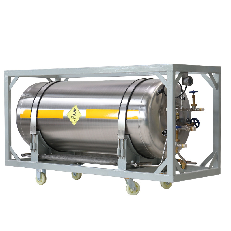 High Sales 175L/195L/210L Cryogenic LNG Welding Cylinder for Liquid Cylinders