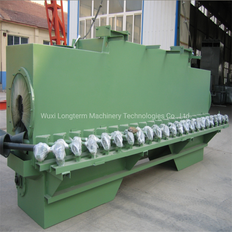 Seamless Oxygen Cylinder CNG Gas Cylinder Inner Sand Blasting Machine Outer Shot Blasting Machine