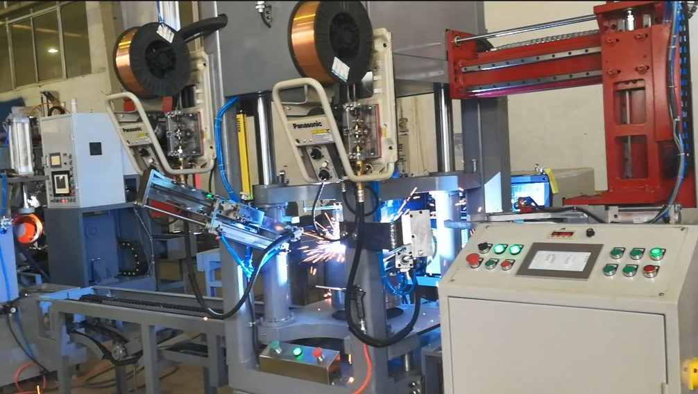LPG Gas Cylinder Collar Welding Machine Production Line