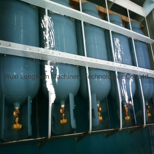 15kg Gas Cylinder Production Line Body Manufacturing Equipments Auto Leakage Testing Machine
