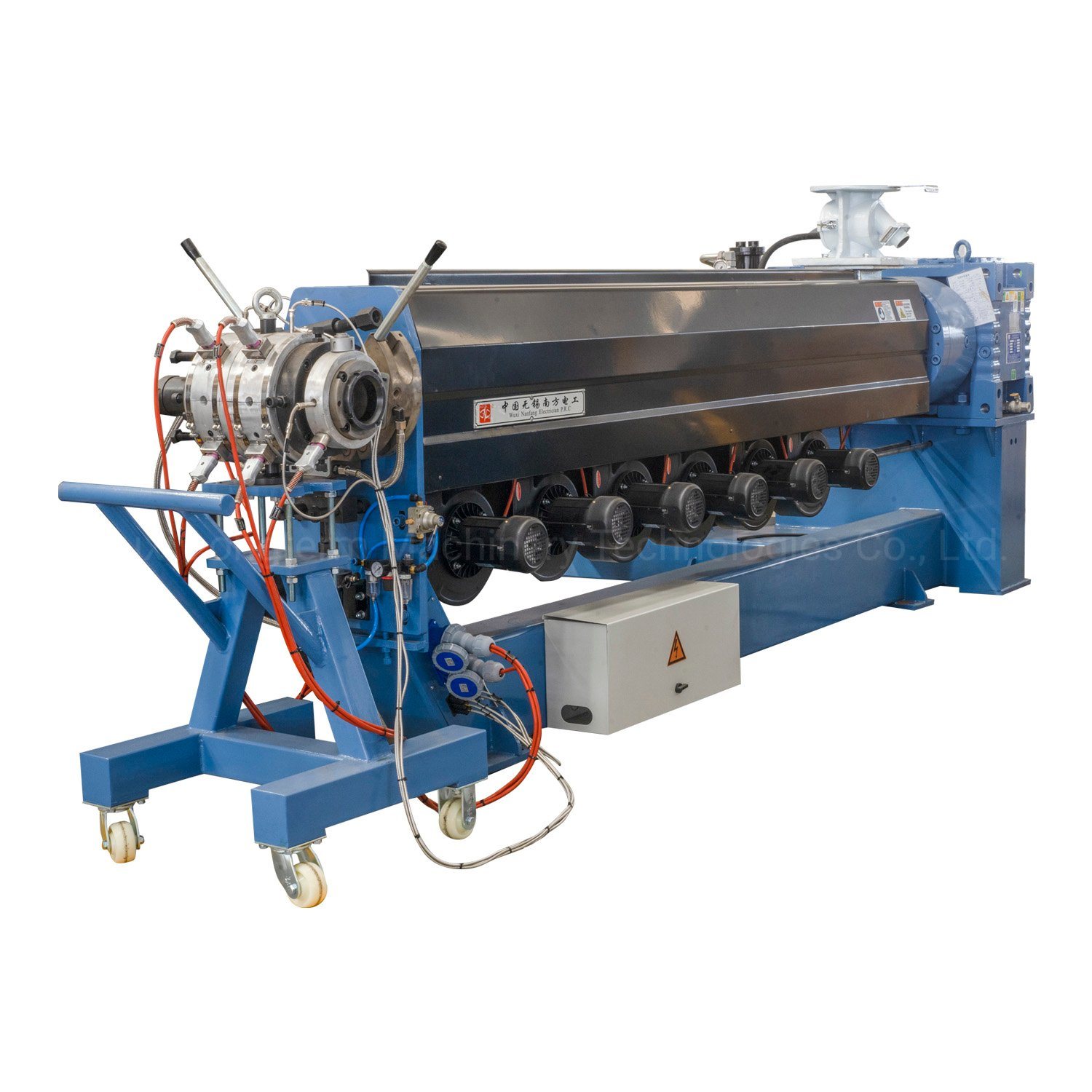 150 PVC Full-Automatic High Stability Electric Wire and Cable Extruding Machines Cable Sheathing Machines