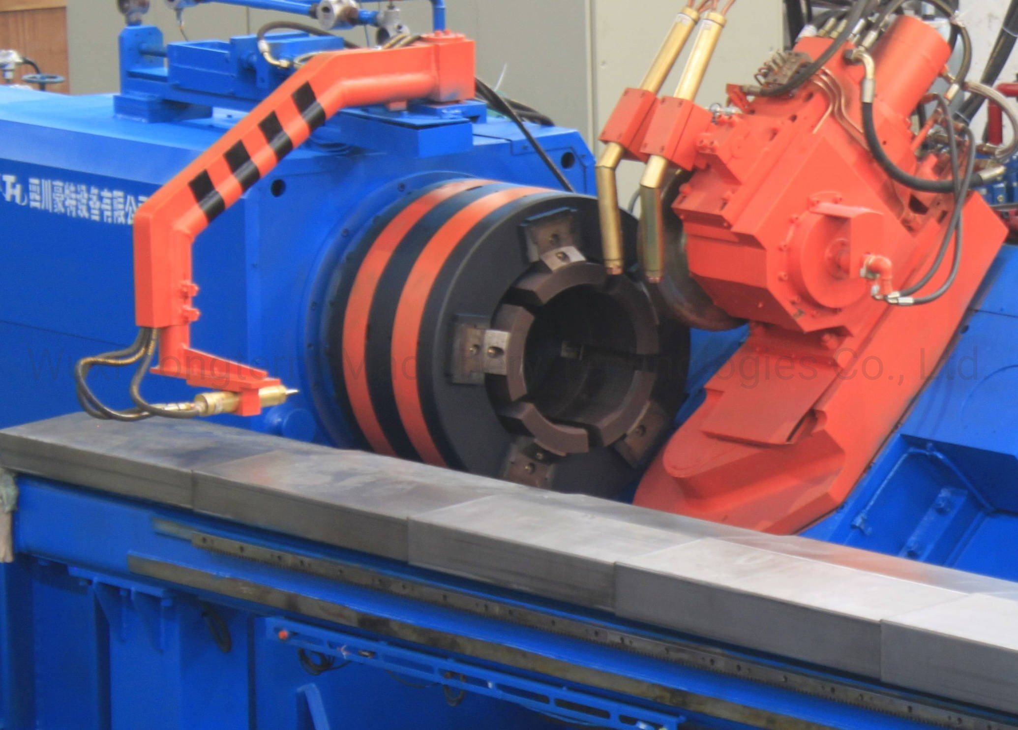Pipe End Bottom Hot Spinning Closing Machine for Gas High Pressure Cylinder